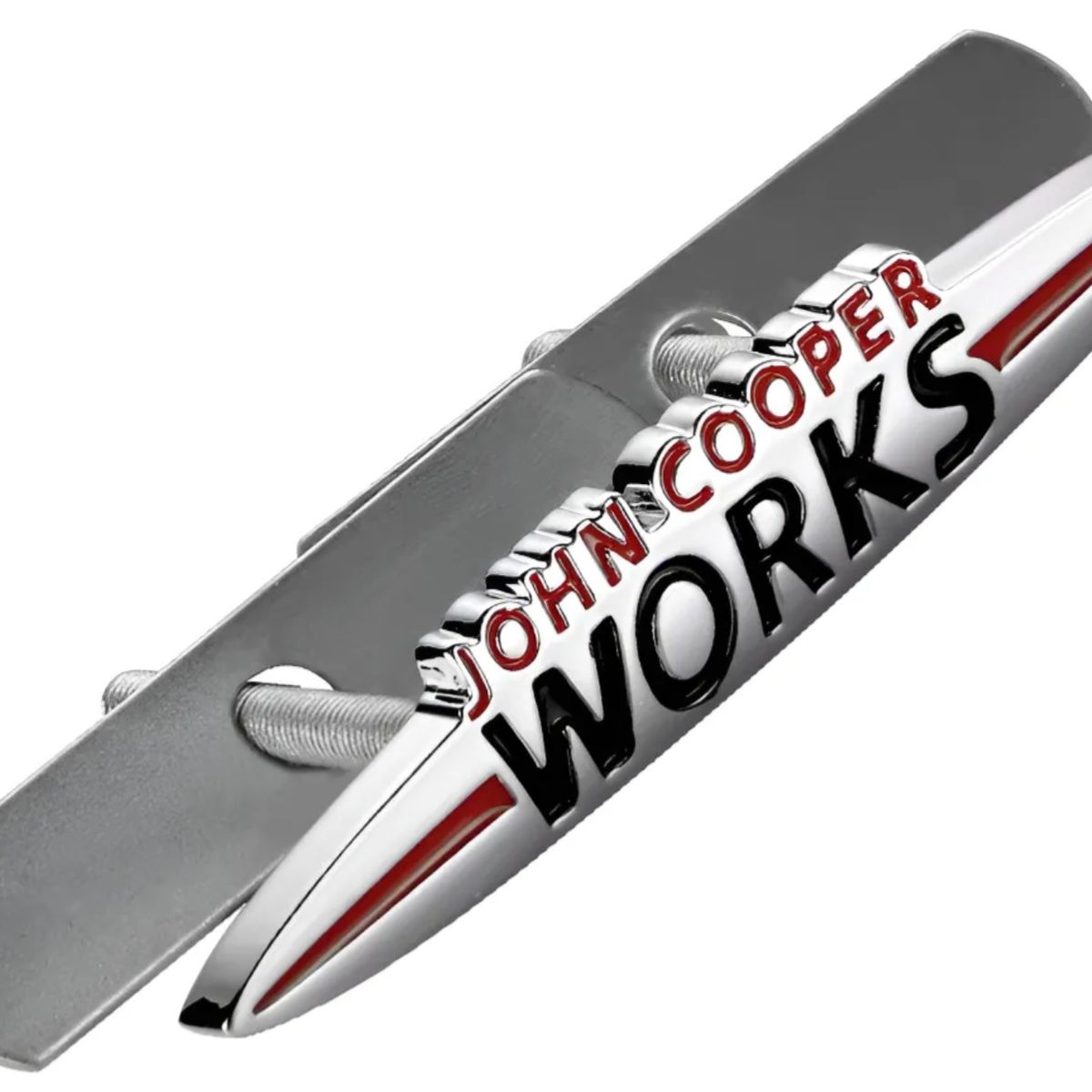 GENERICO - Insignia Frontal Parrilla para Mini John Cooper Works Jcw 135mm