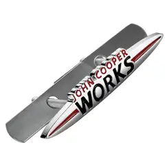 GENERICO - Insignia Frontal Parrilla para Mini John Cooper Works Jcw 135mm