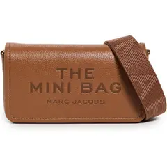 MARC JACOBS - Mini Bolso Cuero Cafe