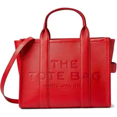 MARC JACOBS - The Medium Leather Tote Bag - Rojo