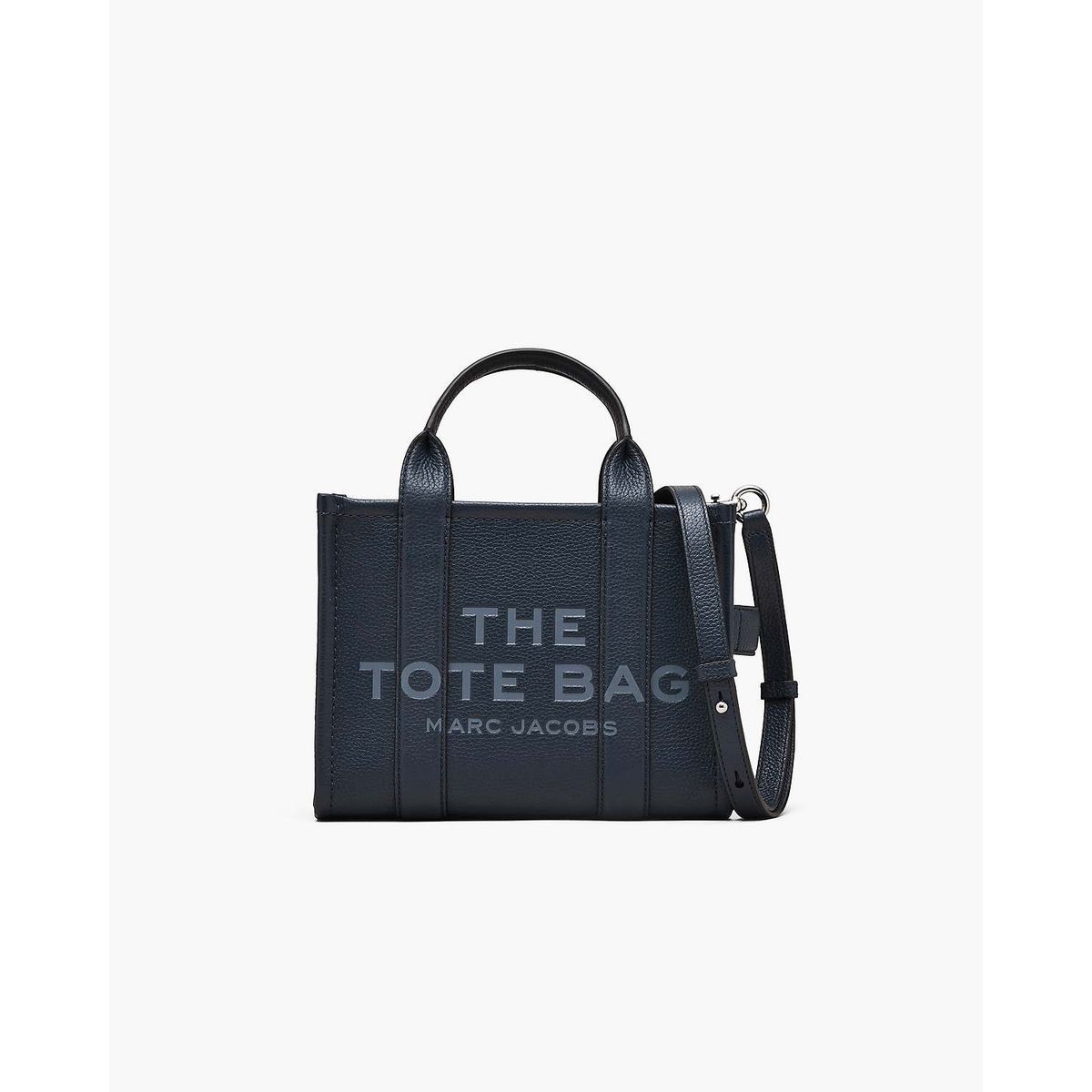 MARC JACOBS - The Leather Mini Tote Bag – Azul