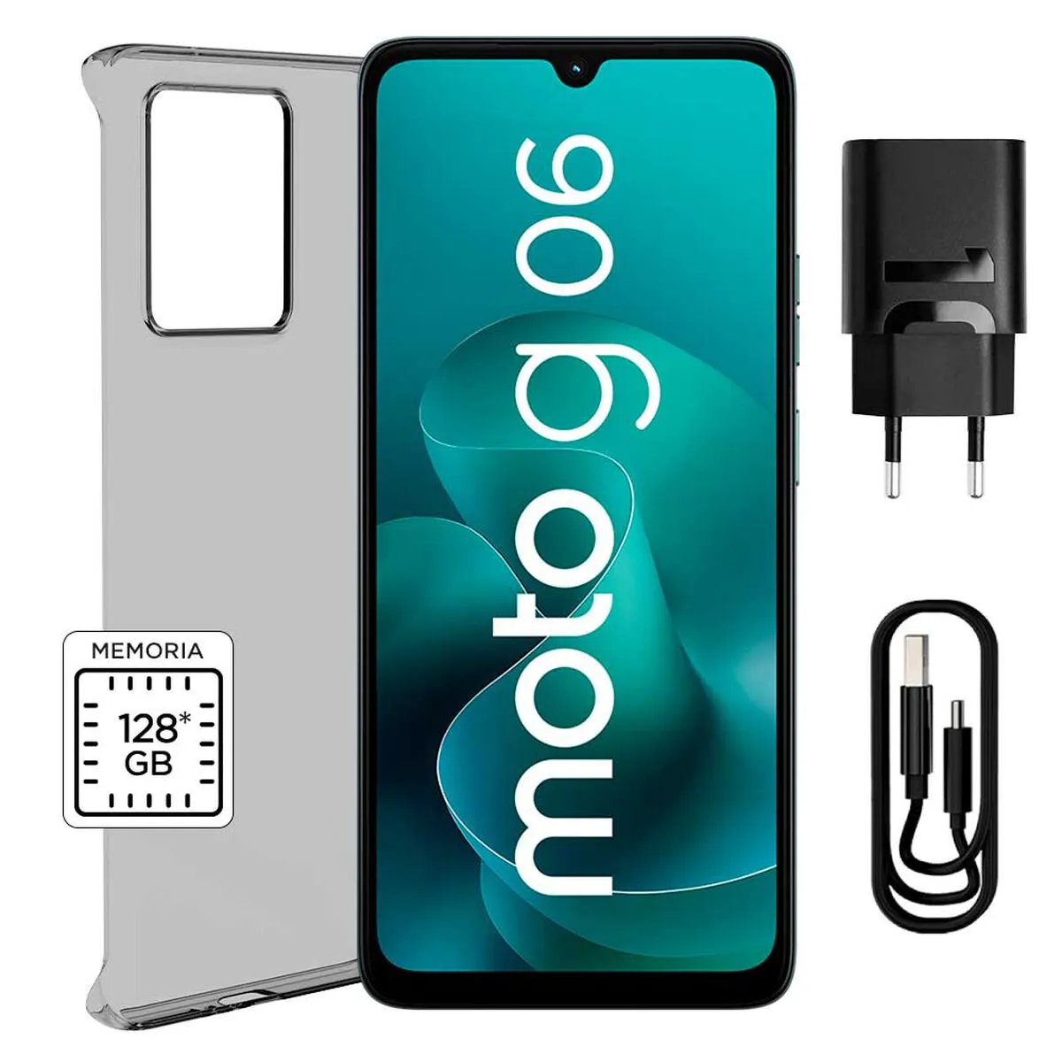 MOTOROLA - Celular Moto G06 4+128GB Azul