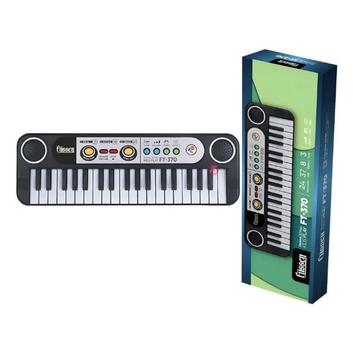 MLAB - Teclado Piano Musical Kids Play Diversión Y Aprendizaje MLAB - Fussen 24 Demo Tracks 37 Keys Teclas