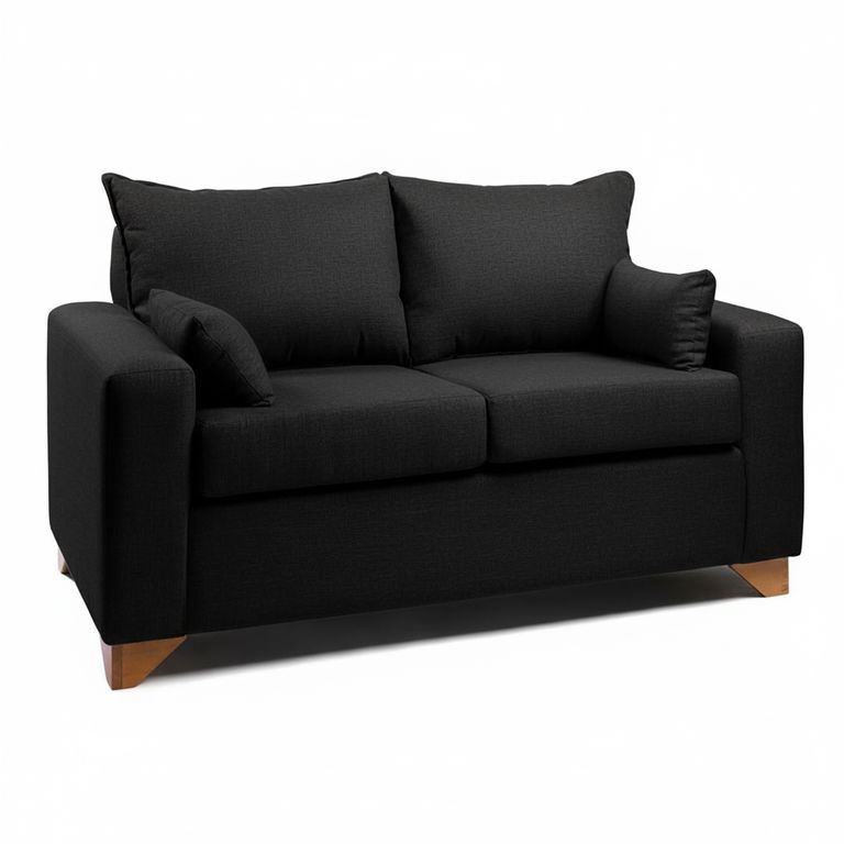 SOFA STEFANY NEGRO LINO Negro