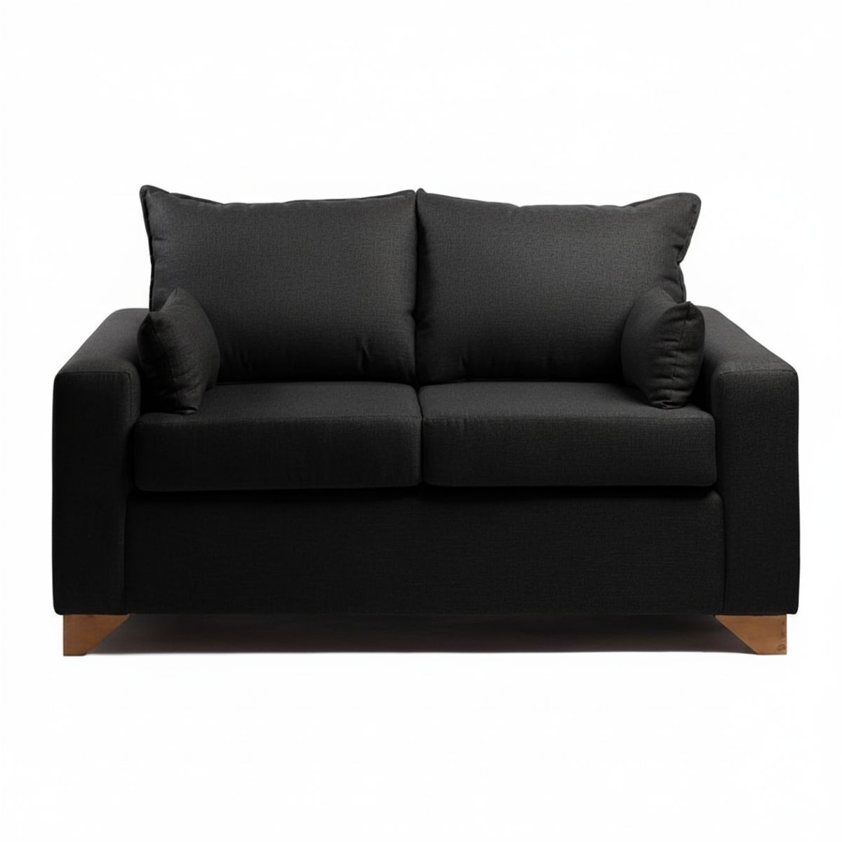 MUEBLES NEW - SOFA STEFANY NEGRO LINO