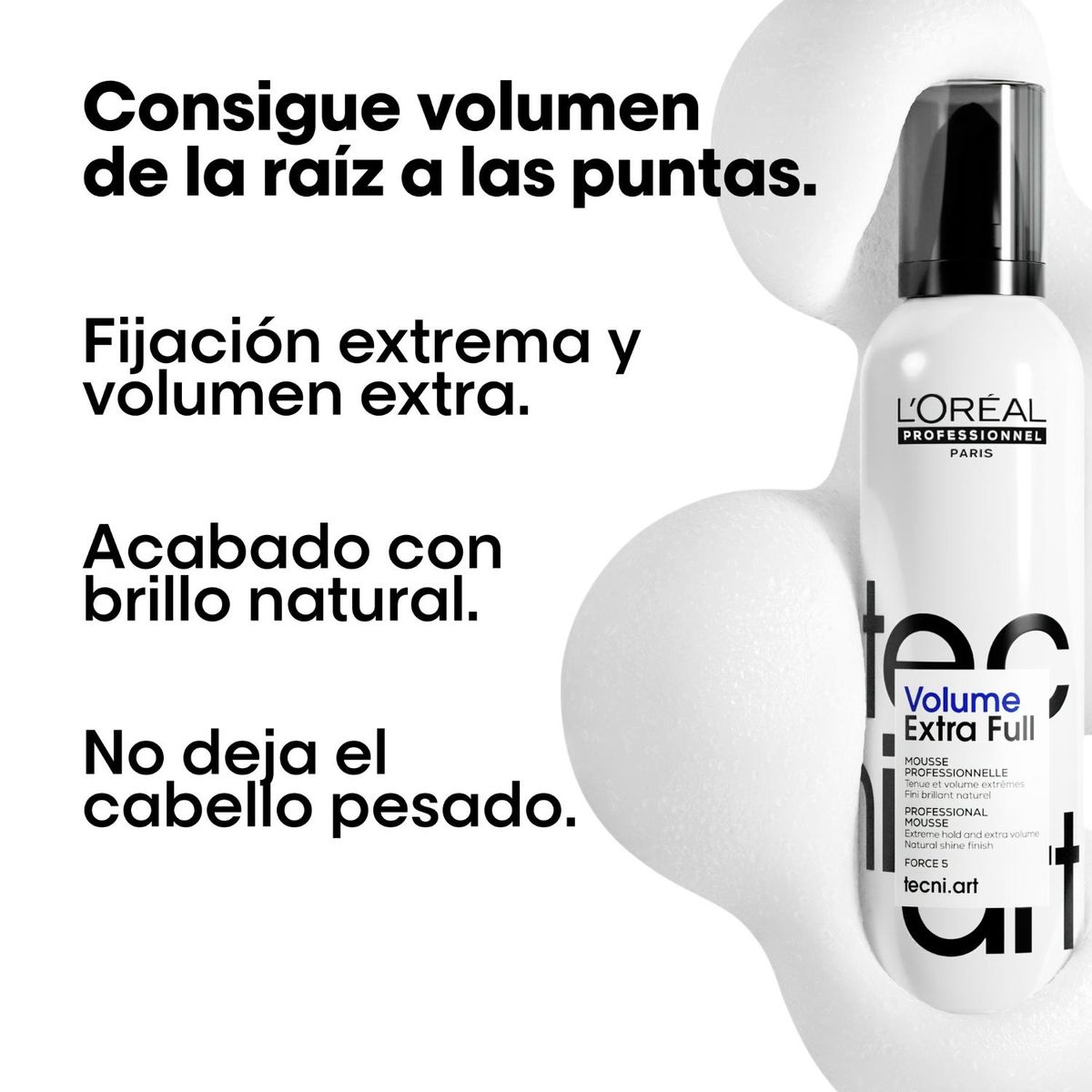 LOREAL PROFESSIONNEL - Mousse Volume Extra Full Tecni Art 250 ml L´Oréal Professionnel