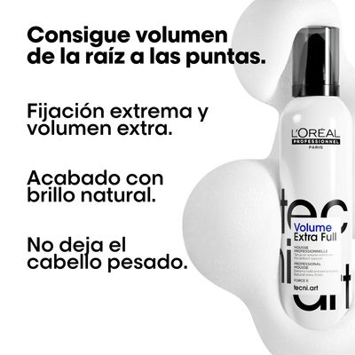 Imagen 2 del producto Mousse Volume Extra Full Tecni Art 250 ml L´Oréal Professionnel