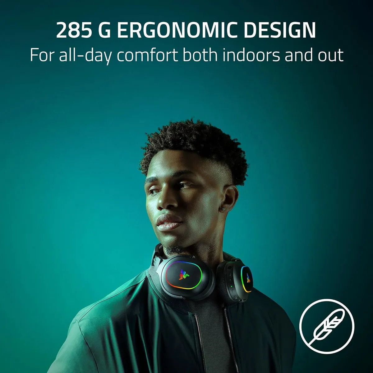 RAZER - Audífonos Razer Barracuda X Chroma Inalámbricos: Wireless 2.4 GHz