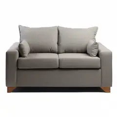 MUEBLES NEW - SOFA STEFANY GRIS LINO