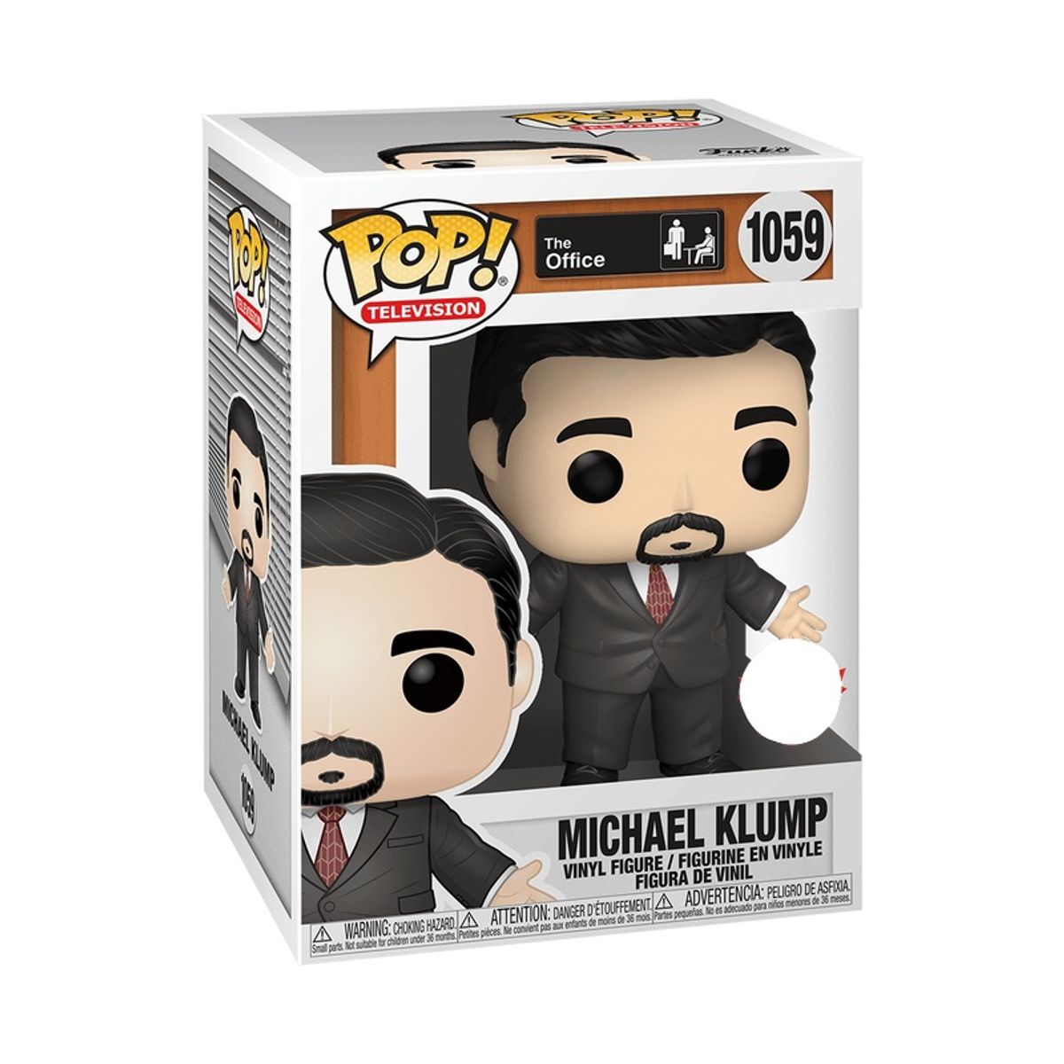 FUNKO - Funko Pop The Office – Michael Klump 1059 + Protector