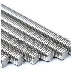 METALFER - Hilo Esparrago Corrido 1/4 Zincado X 1 Mts