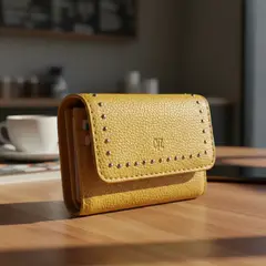 CYZONE - Monedero Selma De Cuero Elegante Y Compacto