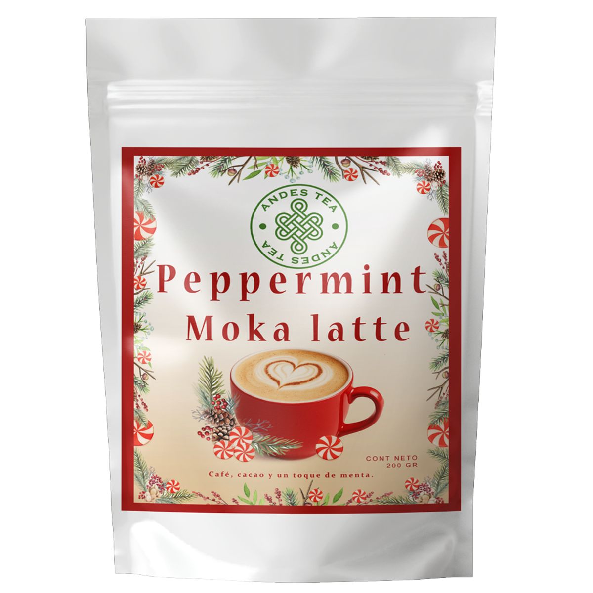 ANDES TEA - Peppermint Moka Latte 200 gr Andes Tea