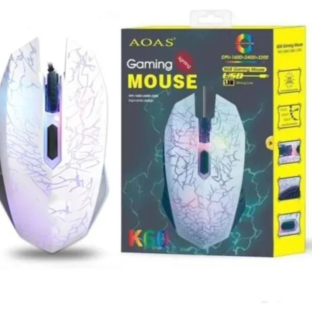 GENERICO - Mause Gaming Con Cable