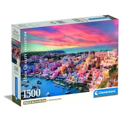CLEMENTONI - Puzzle Rompecabezas 1500 - Picturesque Procida Island