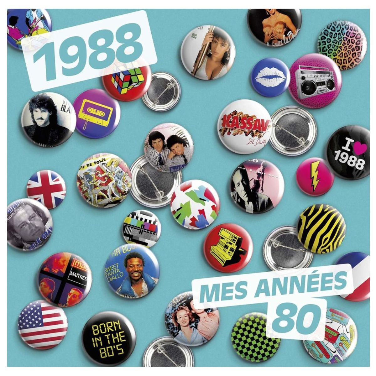 GENERICO - MES ANNEES 80 - 1988 - VARIOUS / VINILO