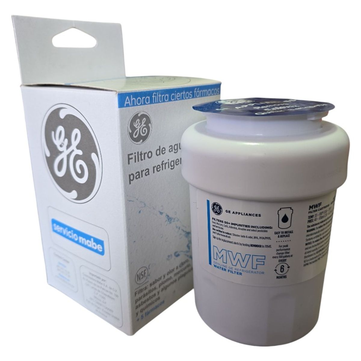 GENERAL ELECTRIC - Filtro Refrigerador Interno MWF - General Electric