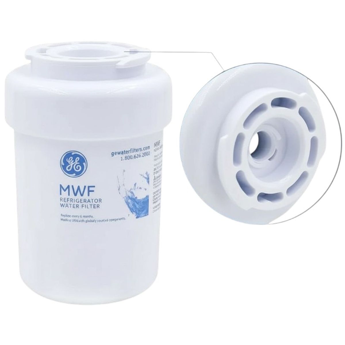 GENERAL ELECTRIC - Filtro Refrigerador Interno MWF - General Electric