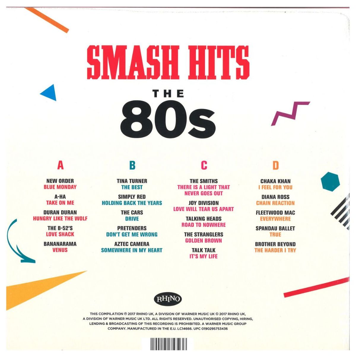 GENERICO - SMASH HITS THE 80S - VARIOUS (2LP) / VINILO