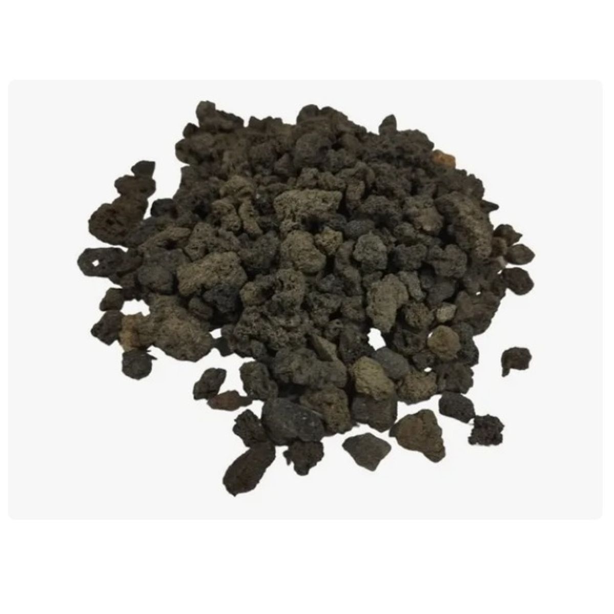 GENERICO - PIEDRA VOLCANICA NATURAL  PARA SUSTRATO, TAMAÑO GRAVILLA . (5 LITROS)