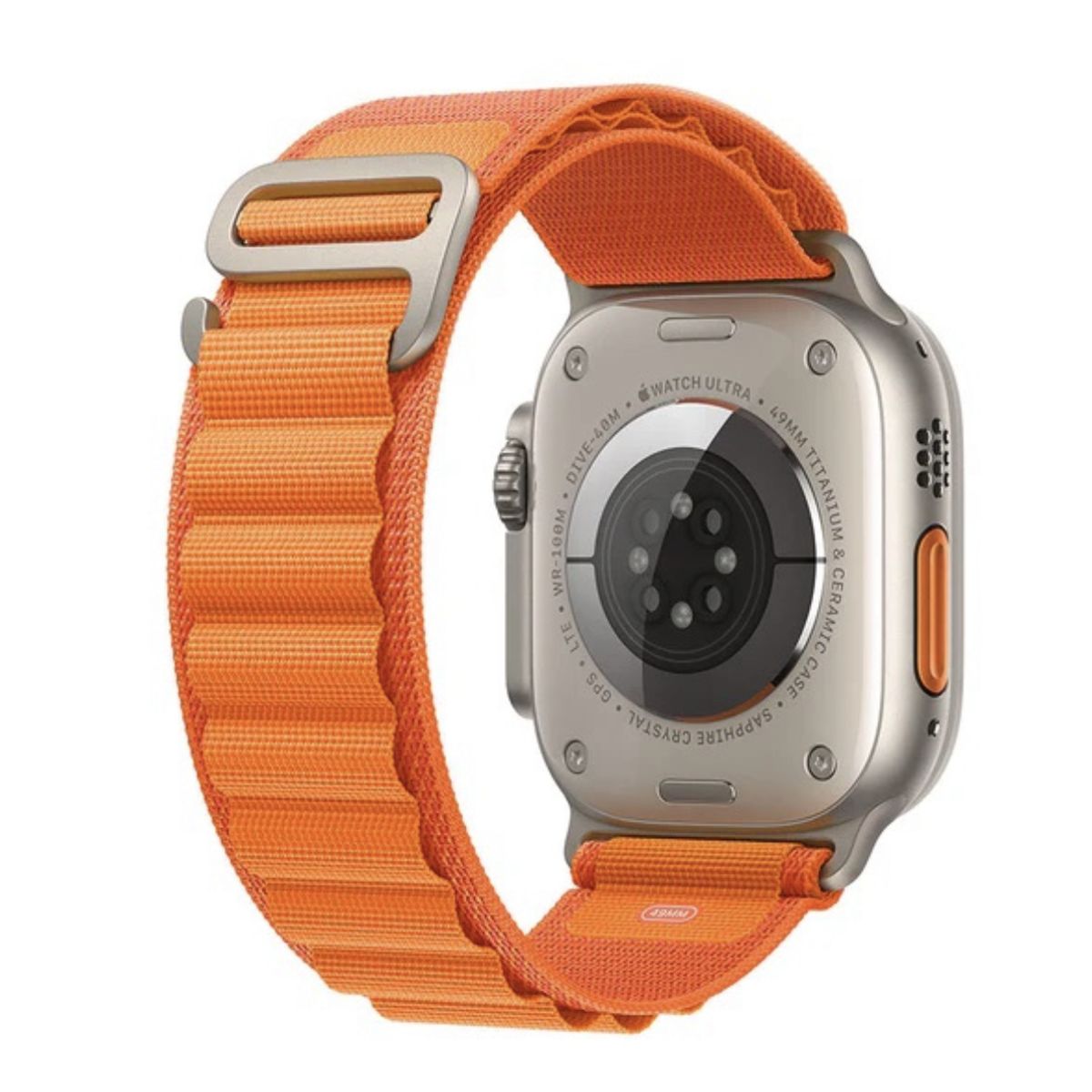GENERICO - Correa Alpine Para Apple Watch 42 44  454649MM Y Ultra Naranja C