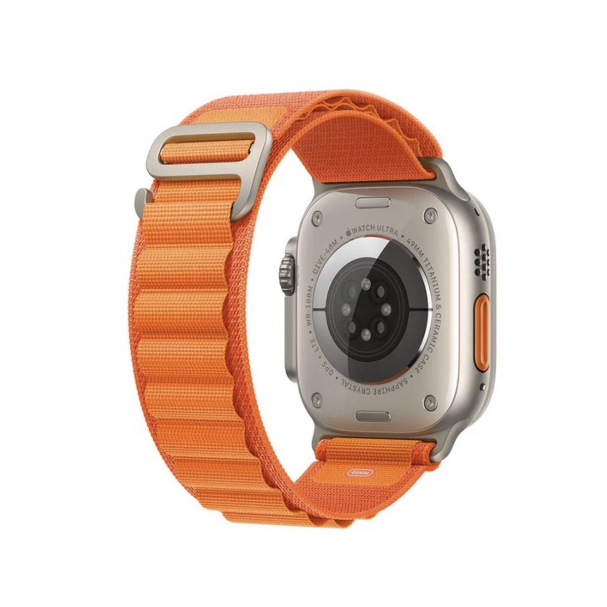 GENERICO - Correa Alpine Para Apple Watch 42 44  454649MM Y Ultra Naranja C