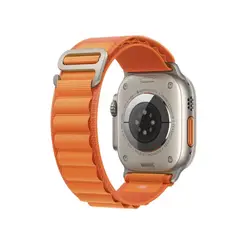 GENERICO - Correa Alpine Para Apple Watch 42 44 454649MM Y Ultra Naranja C
