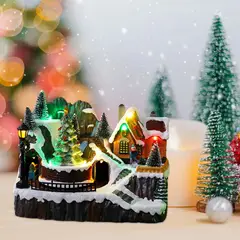 MOVI - Adorno Musical con Luz y Figuras Animadas- Tu Navidad Brilla