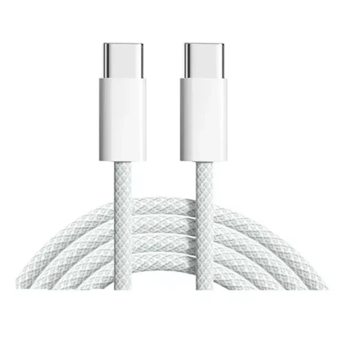 GENERICO - Cable Tipo C A C Carga Rápida 60w  Original Color Blanco