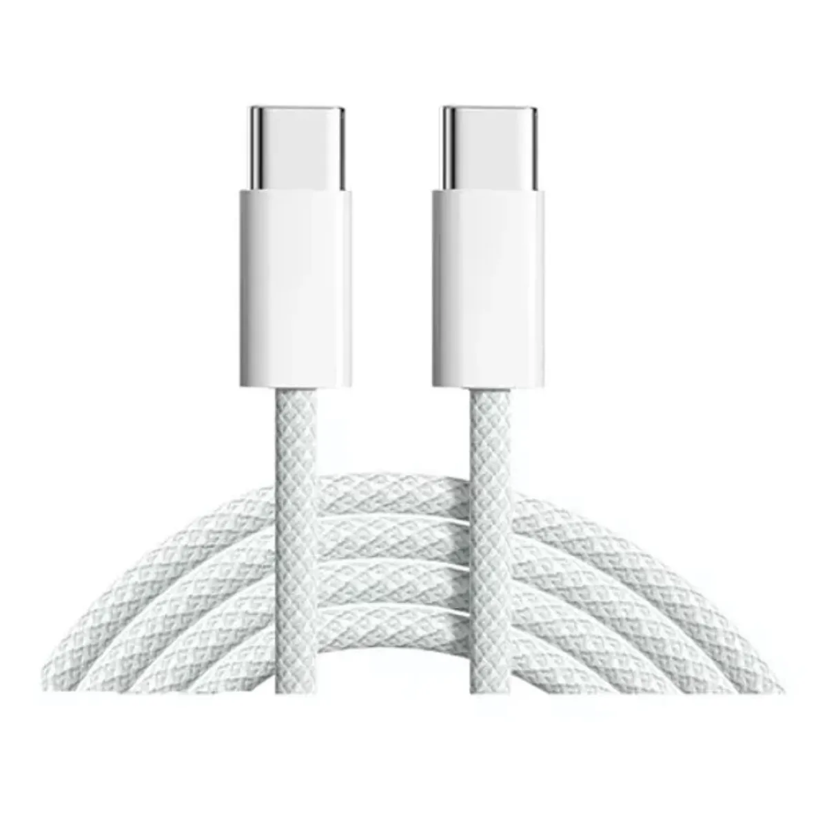 GENERICO - Cable Tipo C A C Carga Rápida 60w  Original Color Blanco