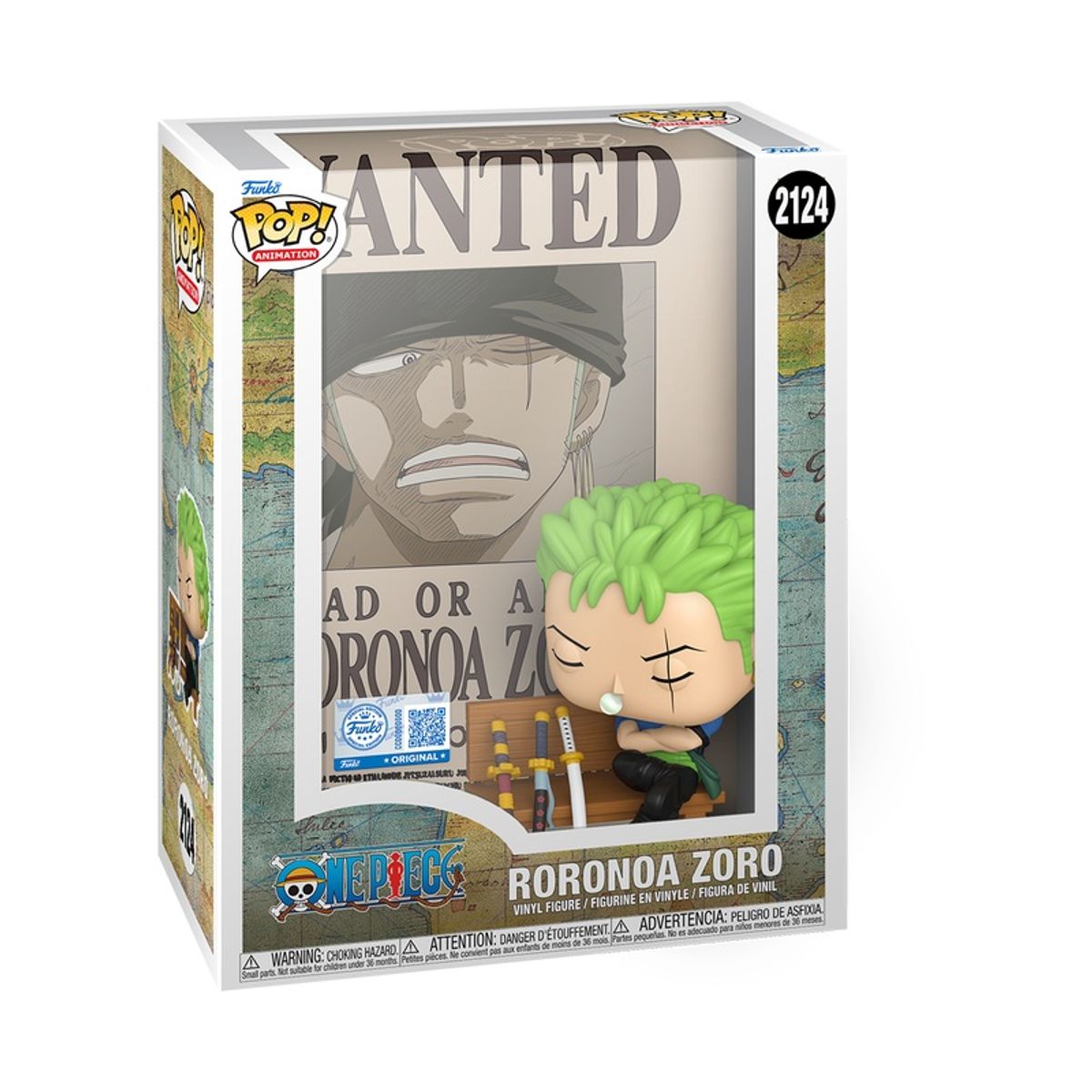 FUNKO - Funko Pop One Piece – Poster Zoro 2124