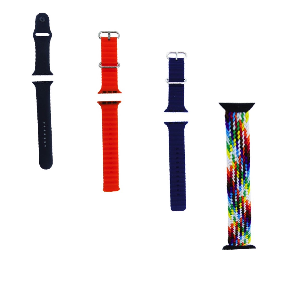GENERICO - Smarwatch T Ultra + 7 correas Reloj inteligente notificaciones Redes Sociales, Llamadas, bluetooth