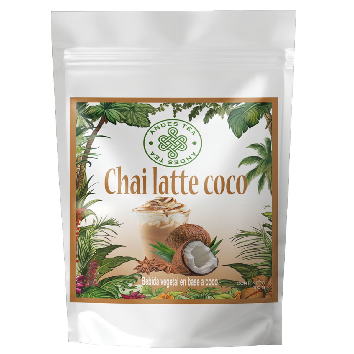 ANDES TEA - Chai Latte Coco vegano Andes Tea 200gr