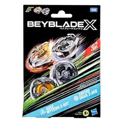HASBRO - Beyblade X Duo Gale Wyvern 3-60T y Sword Dran 3-80B