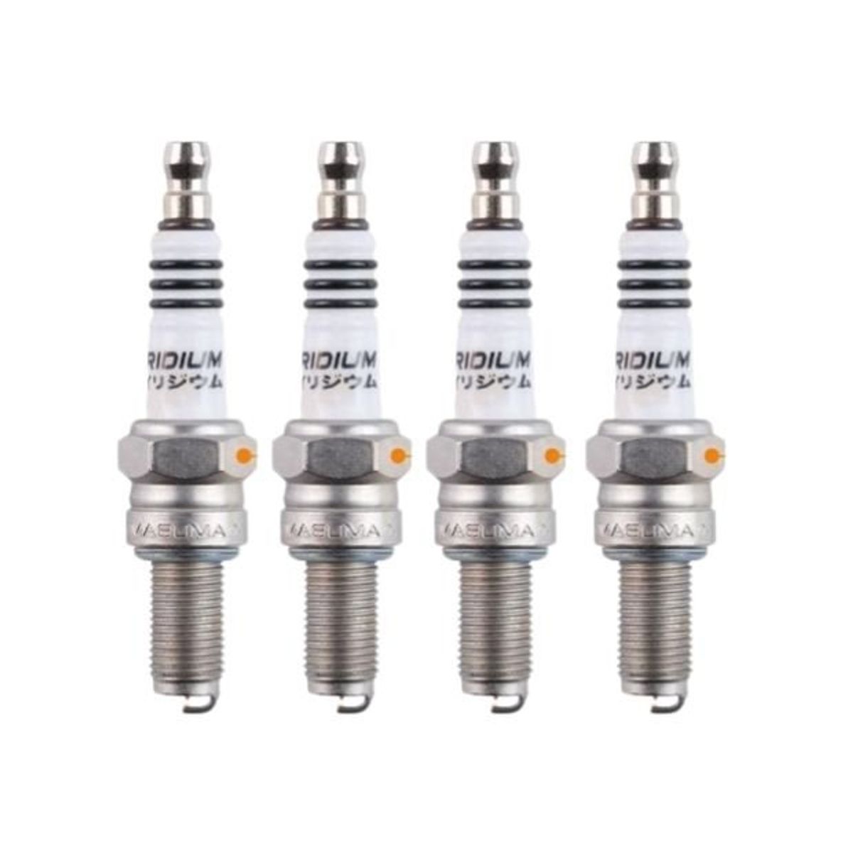 GENERICO - Bujías Iridio Pack 4 Para Motos Bajaj Pulsar N250 M103I