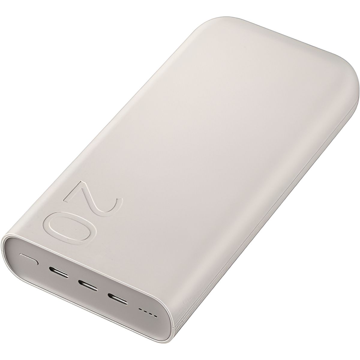 GENERICO - Batería Externa Carga Rápida 45w 3 Puertos 20000mah