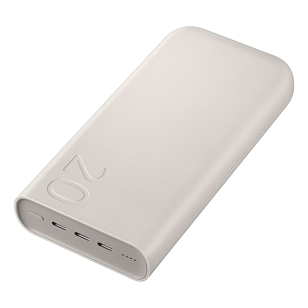 GENERICO - Batería Externa Carga Rápida 45w 3 Puertos 20000mah