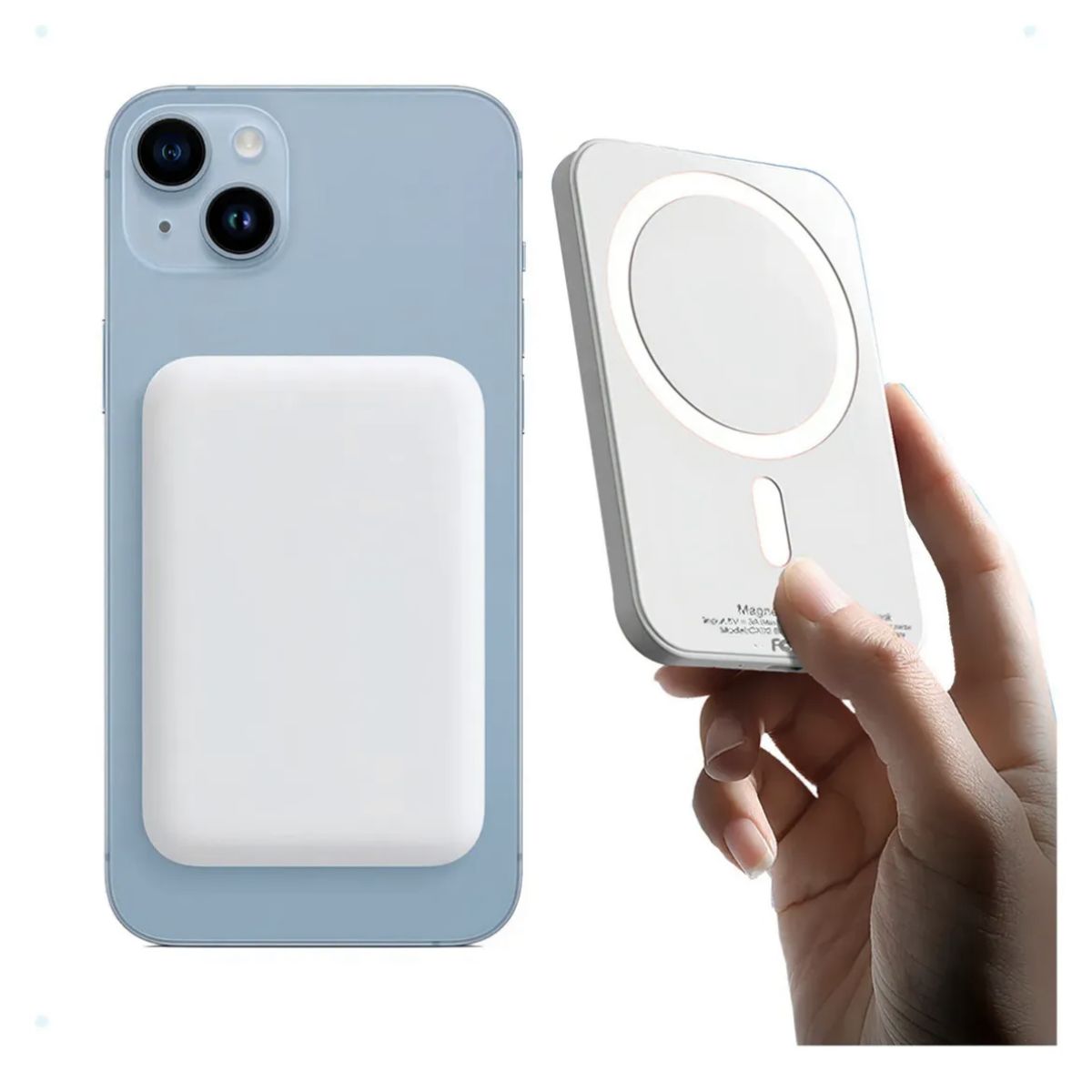 GENERICO - Batería Portátil Magnética Para iPhone Inalámbrica 10000mah