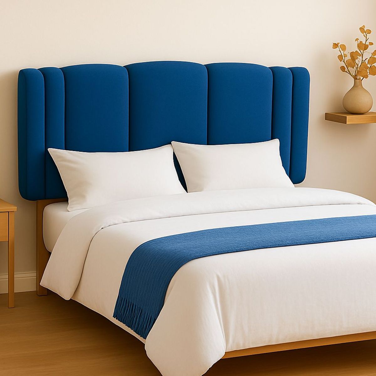 GENERICO - Respaldo 2 Plazas Ejecutivo Azul Lino