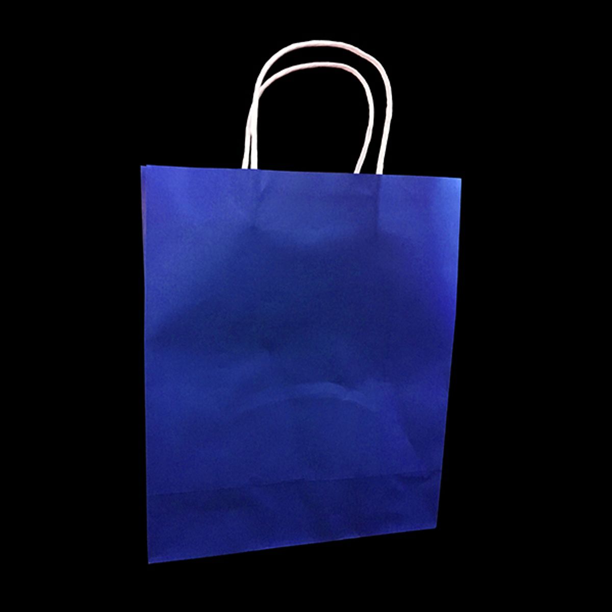 GENERICO - BOLSA REGALO KRAFT AZUL 25X33 X12 UNI
