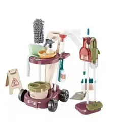 GENERICO - Juguete De Limpieza Para Niños Set De Aseo Didactico 26 Pcs