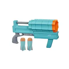 HASBRO - Lanzador Nerf Roblox Sharkbite Web Launcher Con 2 Cohetes
