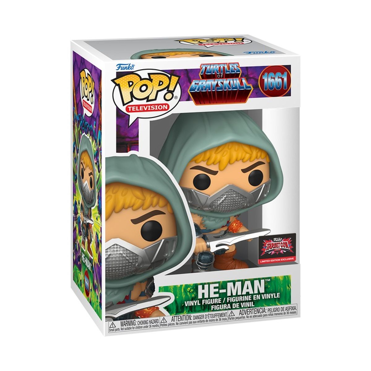 FUNKO - Funko Pop He-Man 1661 + Protector