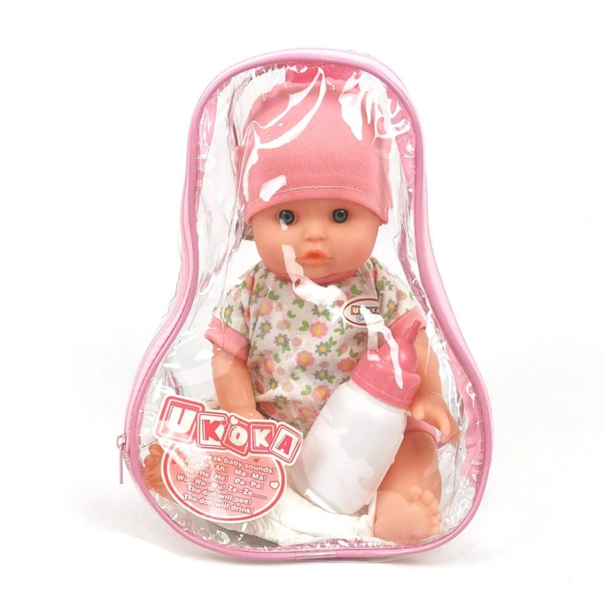 GENERICO - Muñeca Bebe Hace Pipi Con Accesorios