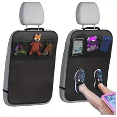 GENERICO - Protector Respaldo Asiento Auto Silla Bebe Soporte Tablet
