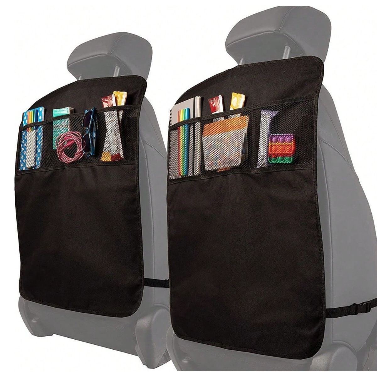 GENERICO - Protector Respaldo Asiento Auto Silla Bebe Soporte Tablet