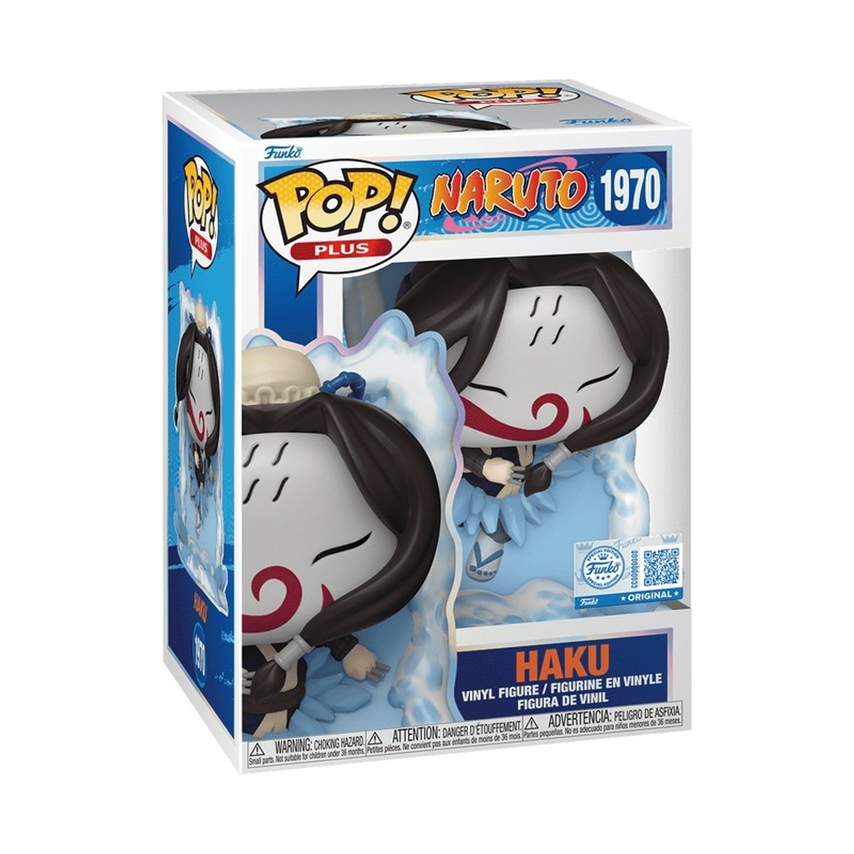 FUNKO - Funko Pop Naruto – Haku 1970 + Protector