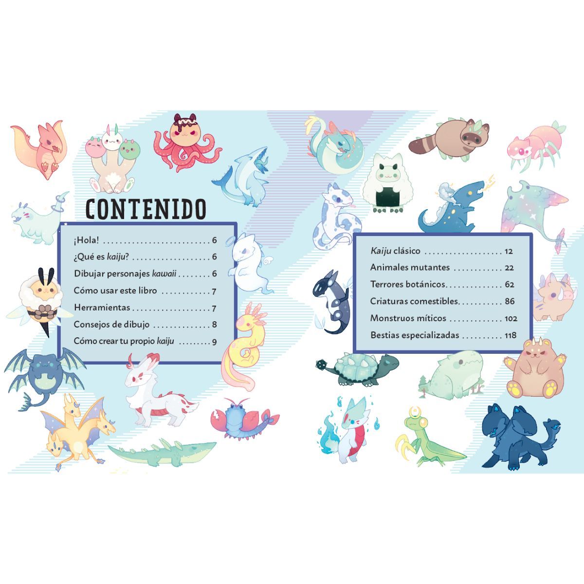 EDITORIAL CONTRAPUNTO - Monstruos Kawaii. Aprende a dibujar