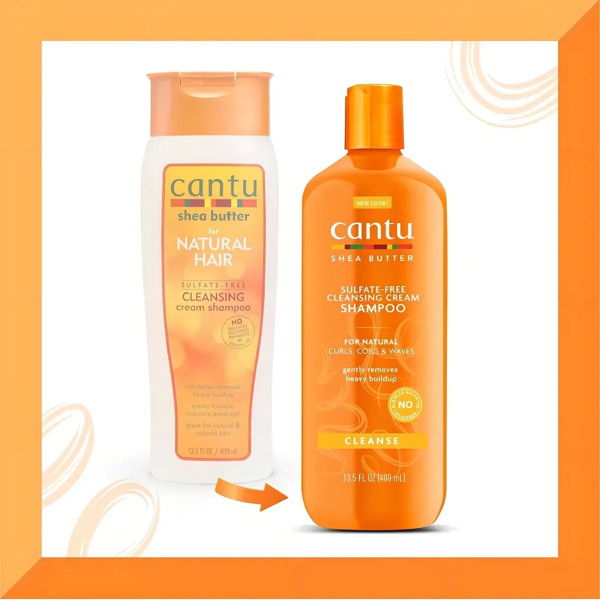 CANTU - Shampoo Para Rulos Cantu 400 Ml Manteca De Karite
