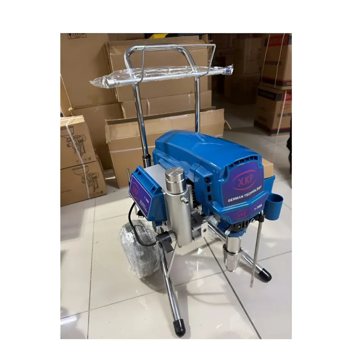 GENERICO - Equipo Pulverizador Industrial - Pintar Airless Azul